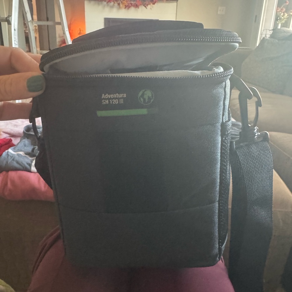 Black Lowepro Adventura Camera Bag